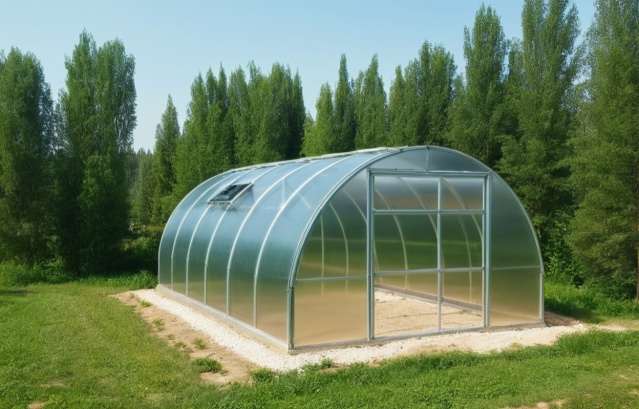 Seră din policarbonat Agromir Prestige 4.0 m.