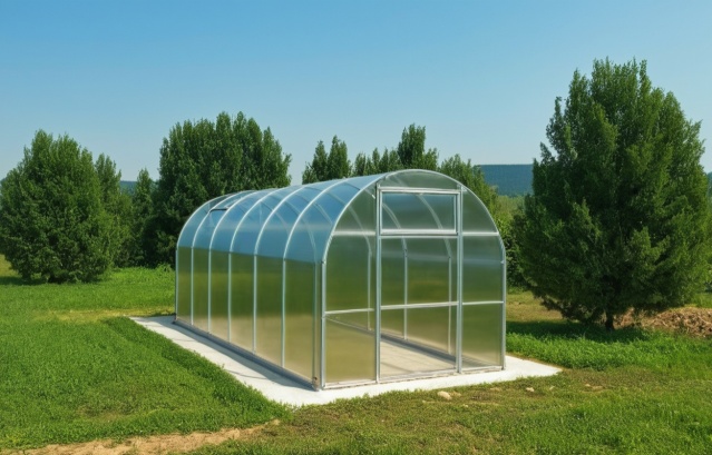 Seră din policarbonat Agromir Kompact 2.0 m.